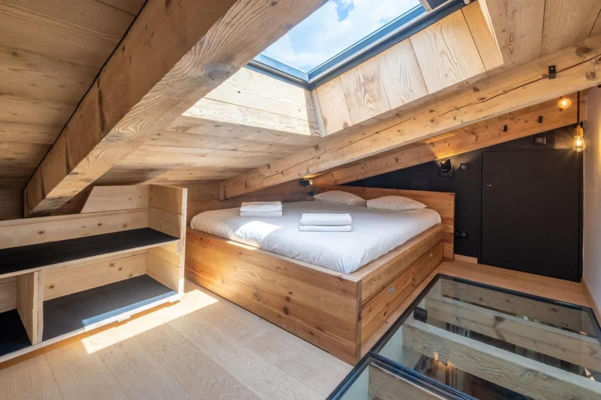 שאמוני Chalet Racar Pour 4 Personnes, Centre Ville Et Vue Sur La Montagne מראה חיצוני תמונה