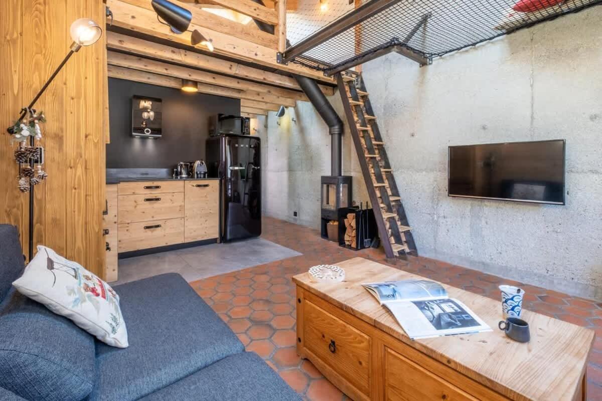 שאמוני Chalet Racar Pour 4 Personnes, Centre Ville Et Vue Sur La Montagne מראה חיצוני תמונה